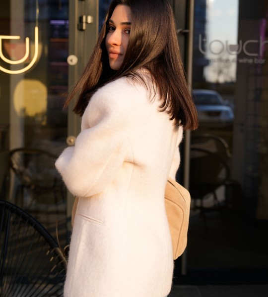 Жакет Soft Touch Молочний | Showroom By Nona — зображення 2