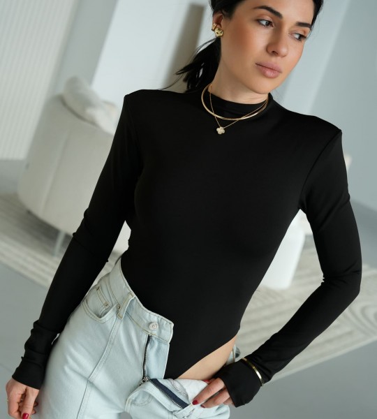 Боді Second Skin Чорний