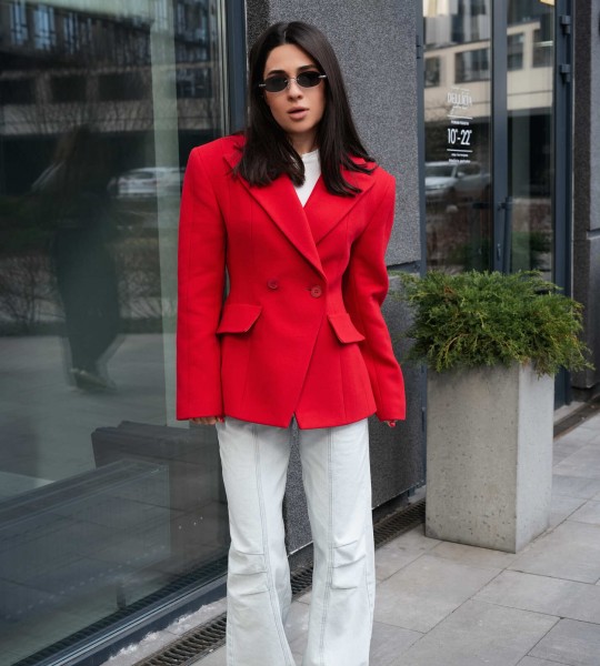 Блейзер Sharp Line Червоний