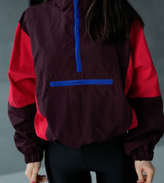 Куртка-анорак Motion Core Cherry Wine | Showroom By Nona — зображення 2