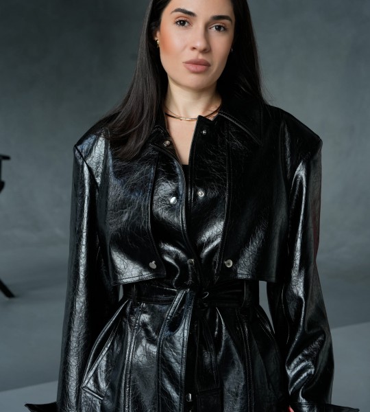 Куртка Dark Aura Чорна | Showroom By Nona — зображення 10