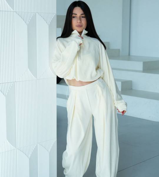 Штани Cloud Zip Ivory