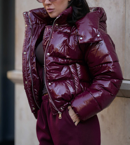 Куртка Garnet Бордо | Showroom By Nona — зображення 4 Куртка Garnet Бордо | Showroom By Nona — зображення 4