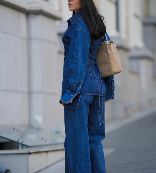 Сорочка Силует Denim | Showroom By Nona — зображення 3 Сорочка Силует Denim | Showroom By Nona — зображення 3