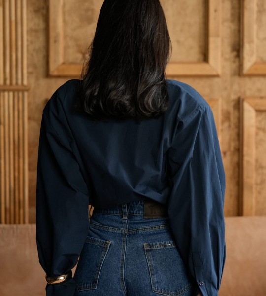 Джинси Denim Сині | Showroom By Nona — зображення 6