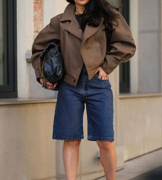 Бермуди Denim Сині
