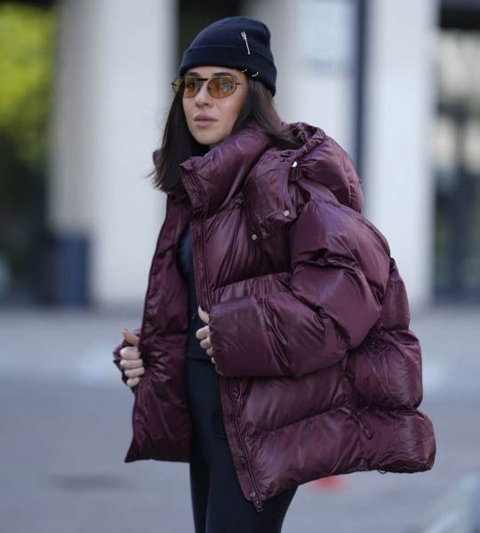Куртка Arctic Cloud Бордо | Showroom By Nona — зображення 4