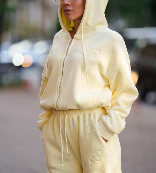 Костюм Soft Monogram Лимонний | Showroom By Nona — зображення 4