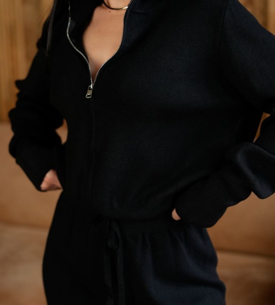 Костюм Signature Knit Чорний | Showroom By Nona — зображення 5 Костюм Signature Knit Чорний | Showroom By Nona — зображення 5