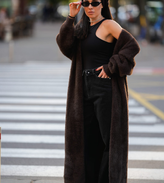 Кардиган Maxi Шоколад | Showroom By Nona